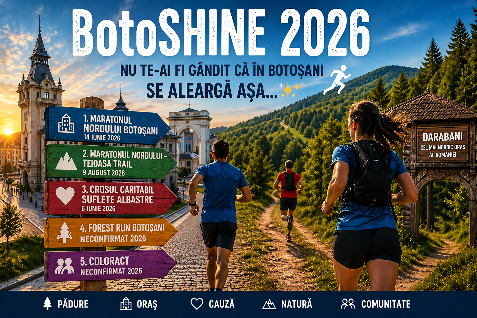 BotoSHINE 2026: nu te-ai fi gândit că în Botoșani se aleargă așa…