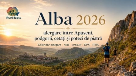 Alba 2026: alergare între Apuseni, podgorii, cetăți și poteci de piatră